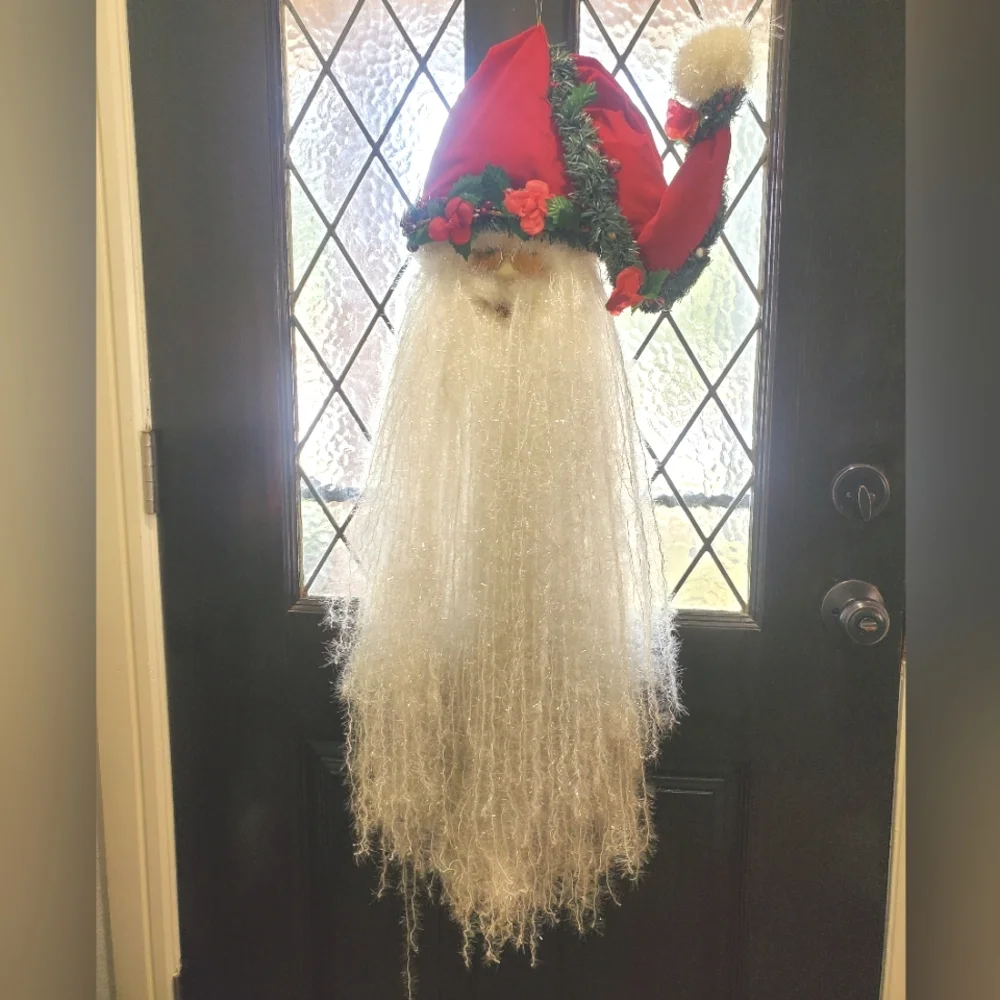 Santa Christmas door‎ hanger